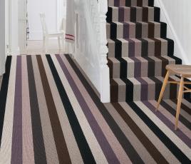 Margo Selby Stripe Rock Reculver Carpet 1950 on Stairs thumb