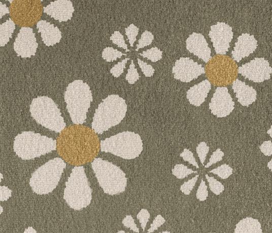 Quirky Bloom Oliva Carpet 7174 Swatch