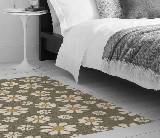 Quirky Bloom Oliva Carpet 7174 as a rug (Make Me A Rug)