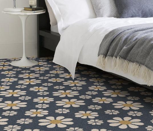 Quirky Bloom Pizzelle Carpet 7171 in Bedroom