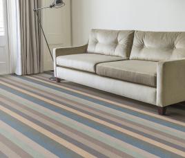 Margo Selby Stripe Surf Joss Carpet 1900 in Living Room thumb